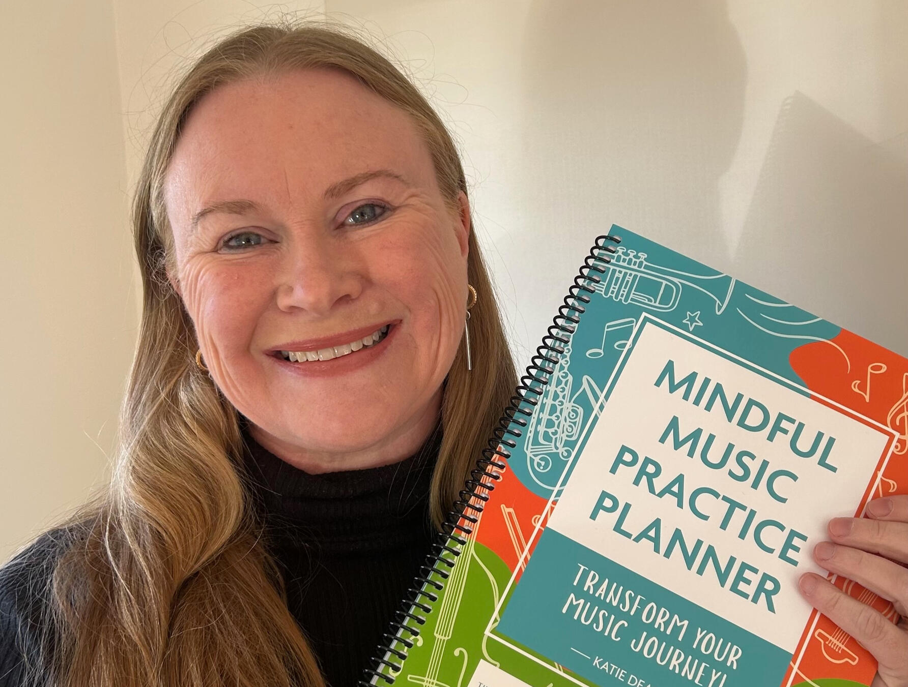 Mindful Music Practice pLanner suitable for piano guitar violin or drum lessons